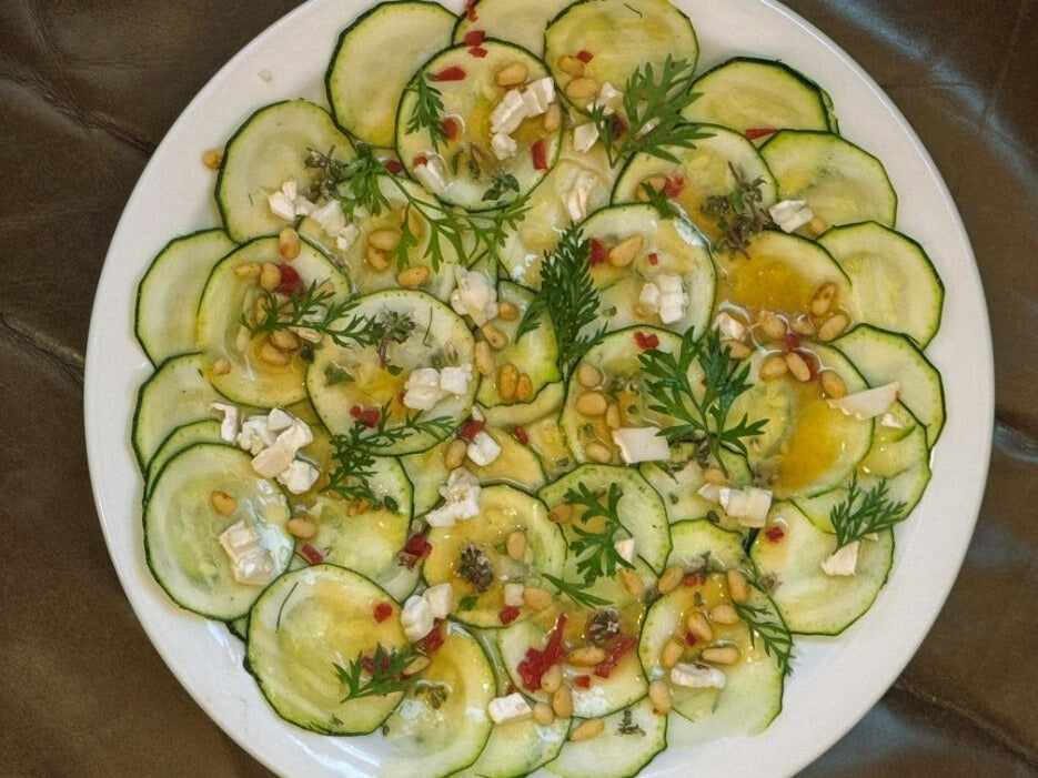 Courgette Carpaccio