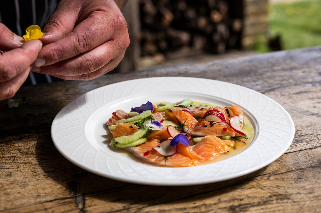 Chalk Stream Trout Ceviche