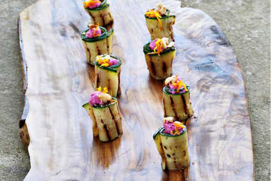 Chargrilled Courgette Cannelloni